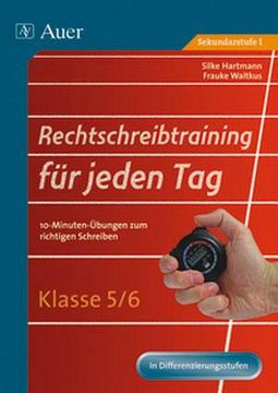 portada Rechtschreibtraining für Jeden Tag, Klasse 5/6 (en Alemán)