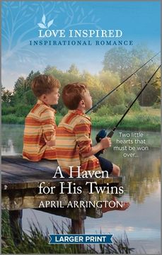 portada A Haven for His Twins: An Uplifting Inspirational Romance (en Inglés)