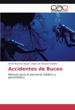 portada Accidentes de Buceo: Manual para el personal médico y paramédico (Spanish Edition)