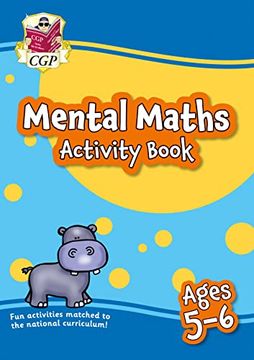 portada New Mental Maths Activity Book for Ages 5-6 (Year 1) (Cgp ks1 Activity Books and Cards) (in English)