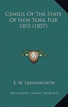 portada census of the state of new york for 1855 (1857) (en Inglés)