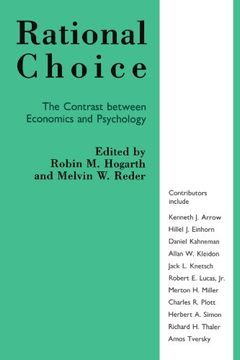 portada Rational Choice (Contrast Between Economics and Psychology) (en Inglés)