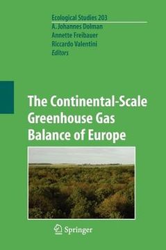 portada The Continental-Scale Greenhouse Gas Balance of Europe (en Inglés)