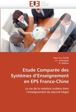 portada Etude Comparee Des Systemes D'Enseignement En EPS France-Chine
