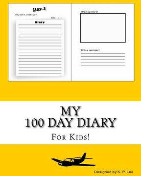 portada My 100 Day Diary (Gold cover) (en Inglés)