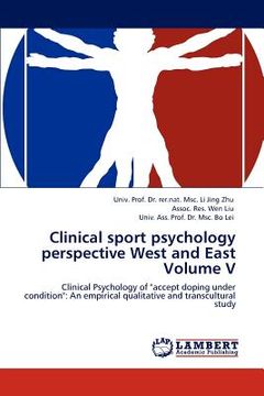 portada clinical sport psychology perspective west and east volume v (en Inglés)
