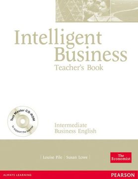 portada Intelligent Business Intermediate Teachers Book and Test Master Cd-Rom Pack (in English)