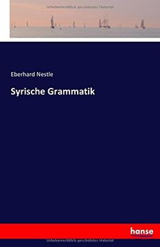 portada Syrische Grammatik (German Edition)