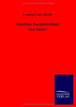 portada Goethes Persönlichkeit