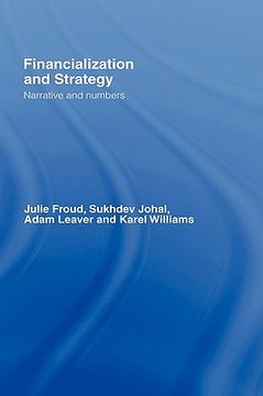 portada financialization and strategy: narrative and numbers (in English)