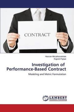 portada Investigation of Performance-Based Contract