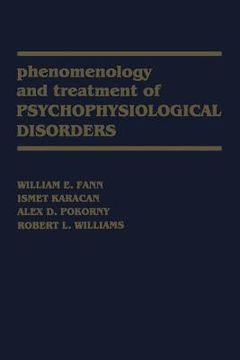 portada Phenomenology and Treatment of Psychophysiological Disorders (en Inglés)
