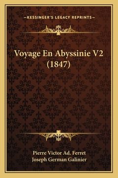 portada Voyage En Abyssinie V2 (1847) (en Francés)