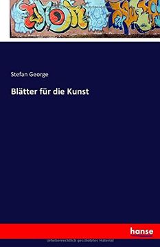 portada Blätter für die Kunst (German Edition)
