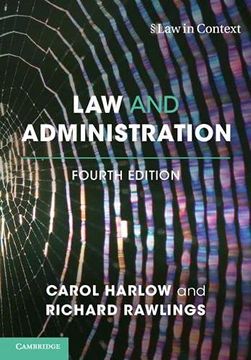 portada Law and Administration (en Inglés)
