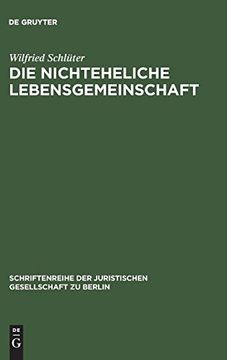 portada Die Nichteheliche Lebensgemeinschaft (en Alemán)