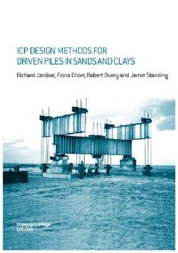 portada icp design methods for driven piles in sands and clays (en Inglés)