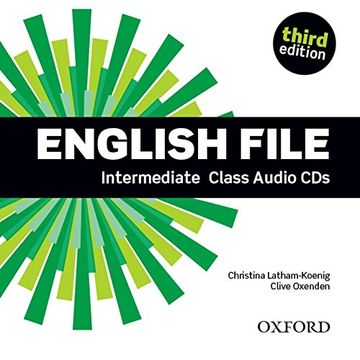 portada English File Third Edition: English File Intermediate Class Audio cd 3rd Edition (4) - 9780194597197 