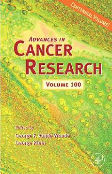 portada advances in cancer research, volume 100: centennial volume! (in English)