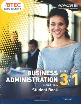 portada BTEC Entry 3/Level 1 Business Administration Student Book