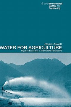 portada water for agriculture (en Inglés)