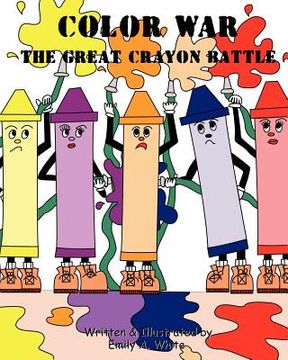 portada color war: the great crayon battle (en Inglés)