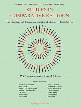 portada studies in comparative religion: commemorative annual edition - 1973 (en Inglés)