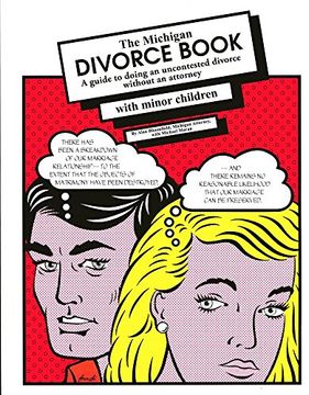 portada The Michigan Divorce Book With Minor Children 