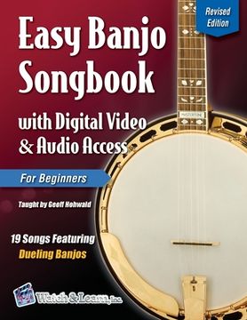 portada Easy Banjo Songbook: With Digital Video & Audio Access (en Inglés)
