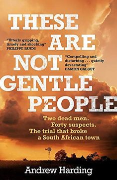 portada These are not Gentle People: A Tense and Pacy True-Crime Thriller (in English)