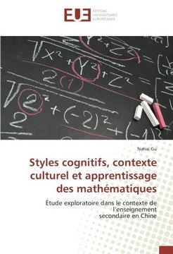 portada Styles cognitifs, contexte culturel et apprentissage des mathématiques (OMN.UNIV.EUROP.)