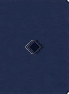 portada Csb Day-By-Day Chronological Bible, Navy Leathertouch: Christian Standard Bible, Leathertouch, Navy (en Inglés)