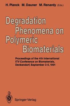 portada degradation phenomena on polymeric biomaterials (en Inglés)