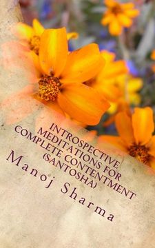 portada Introspective meditations for complete contentment (Santosha) (en Inglés)
