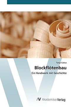 portada Blockflötenbau (German Edition)