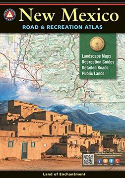 portada New Mexico Road & Recreation Atlas 10Th ed (en Inglés)