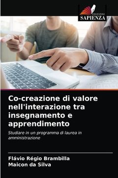 portada Co-creazione di valore nell'interazione tra insegnamento e apprendimento (en Italiano)