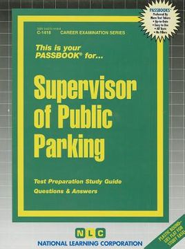 portada supervisor of public parking (en Inglés)