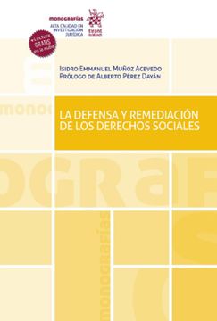 portada La Defensa y Remedición de los Derechos Sociales