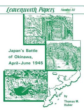 portada japan's battle of okinawa (leavenworth papers series no.18) (en Inglés)