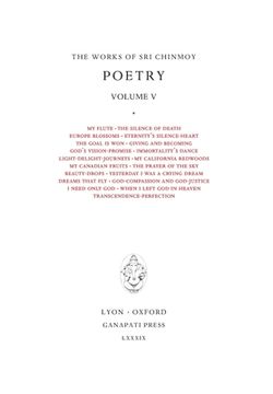 portada Sri Chinmoy: Poetry V (en Inglés)