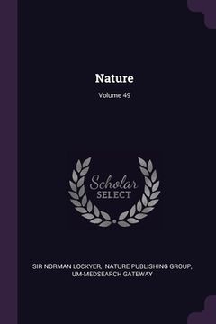 portada Nature; Volume 49 (in English)