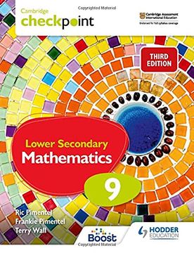 portada Cambridge Checkpoint Lower Secondary Mathematics Student'S Book 9: Third Edition (en Inglés)