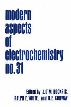 portada modern aspects of electrochemistry 31 (en Inglés)