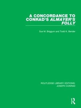 portada A Concordance to Conrad's Almayer's Folly (Routledge Library Editions: Joseph Conrad) (en Inglés)
