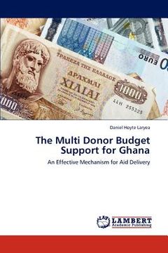 portada the multi donor budget support for ghana (in English)
