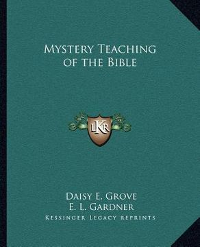 portada mystery teaching of the bible (in English)