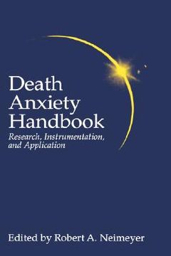 portada death anxiety handbook: research, instrumentation, and application (in English)