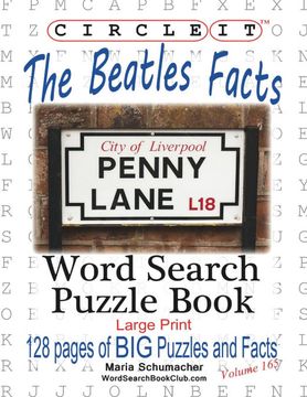 portada Circle it, the Beatles Facts, Word Search, Puzzle Book (en Inglés)