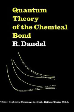 portada quantum theory of the chemical bond (in English)